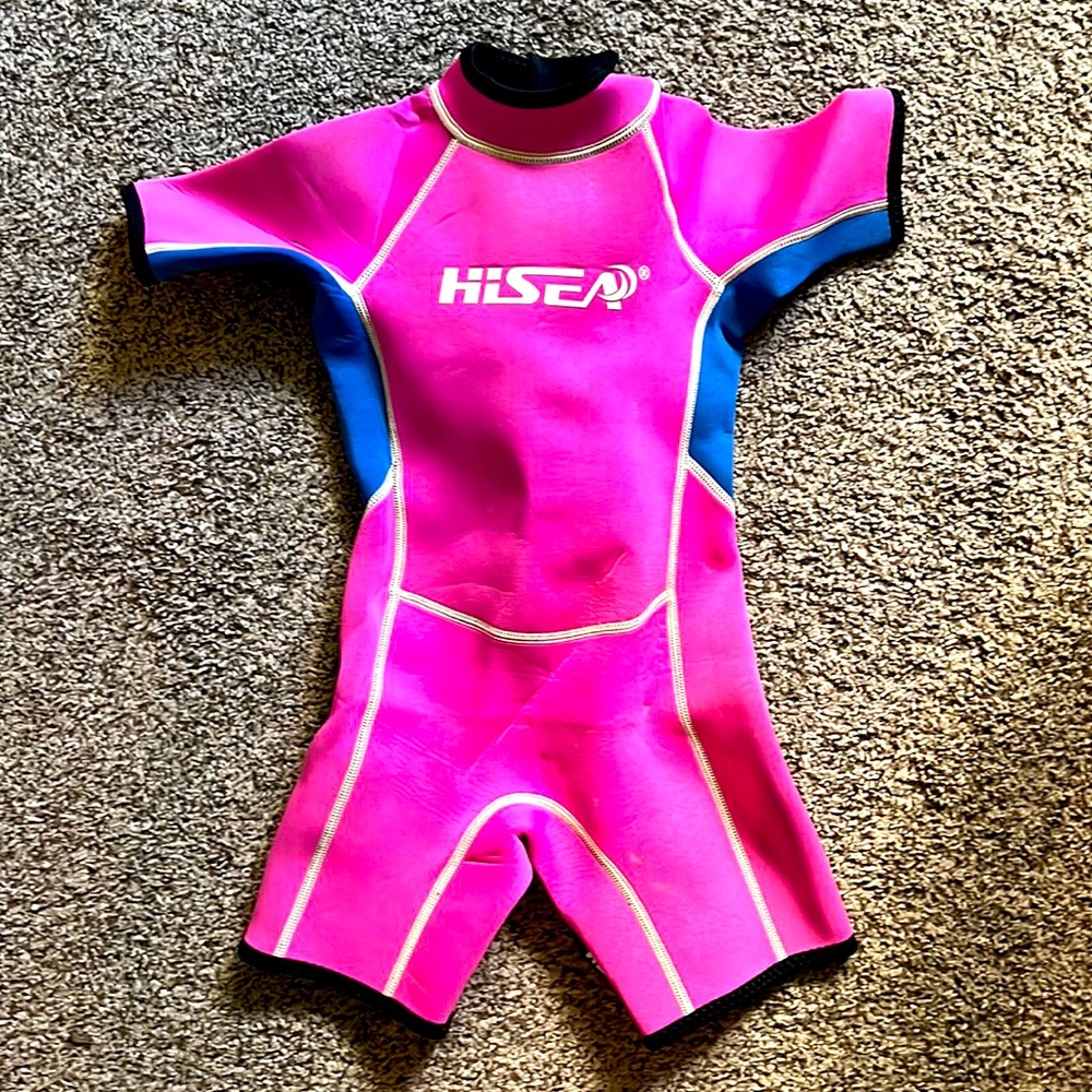 Kids shorty wet suit